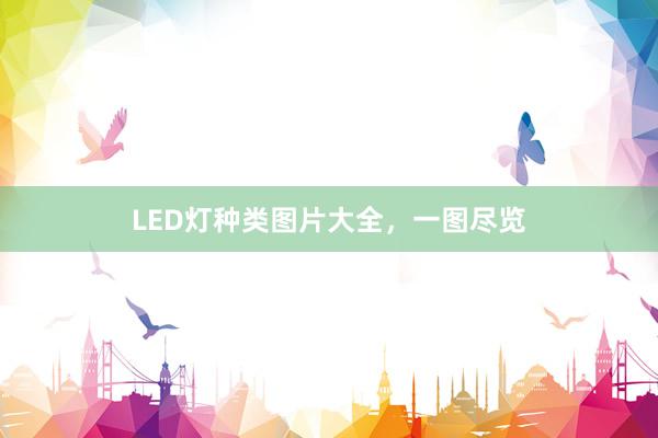 LED灯种类图片大全，一图尽览